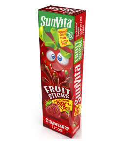 Sunvita fruit sticks eper 5 db 100 g