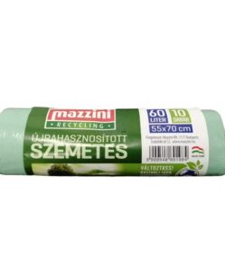 Mazzini újrahasznosított szemeteszsák 60L 10 db