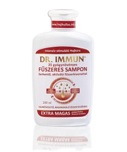 Dr. immun 25 gyógynövényes hajsampon serkento fuszerkivonattal 250 ml