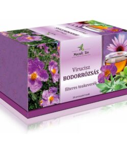 Mecsek virucisz bodorrózsás teakeverék 20x1,5 g 30 g