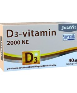 Jutavit d3 vitamin 2000 NE lágykapszula 40 db
