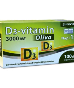 Jutavit d3-vitamin 3000 NE olíva 100 db