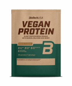 Biotech vegan protein mogyoró ízű fehérje italpor 25 g