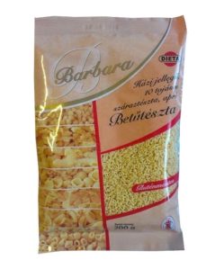 Barbara gluténmentes tészta betűtészta 200 g