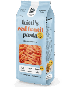 It's us Kitti's vöröslencse száraztészta penne 200 g