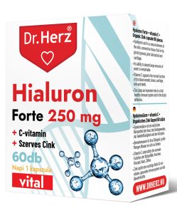 Dr. herz hialuron forte 250mg kapszula 60 db