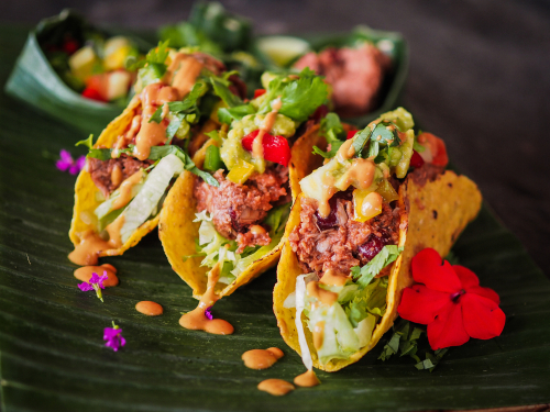 mexikói jackfruit taco