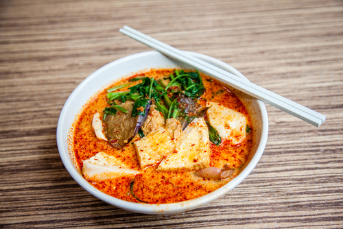 Maláj vegán laksa