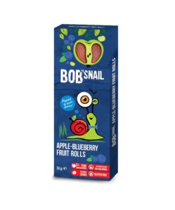 Bob Snail gyümölcstekercs alma-áfonya 30 g