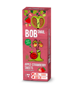 Bob Snail gyümölcstekercs alma-eper 30 g