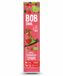Bob Snail gyümölcstekercs alma-eper 14 g