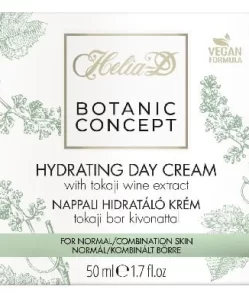 Helia-D botanic concept nappali ránctalanító krém tokaji bor kivonattal és bakuchiollal 50 ml