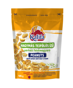 Kalifa földimogyoró hagymás-tejfölös 135 g
