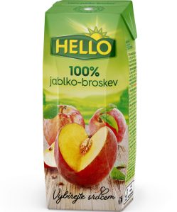 Hello alma-őszibaracklé 100% 250 ml