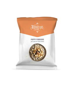 Hester's Life poppy porridge almás-mákos zabkása 50 g