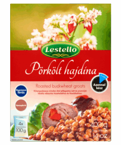 Lestello pörkölt hajdina 4x100g 400 g
