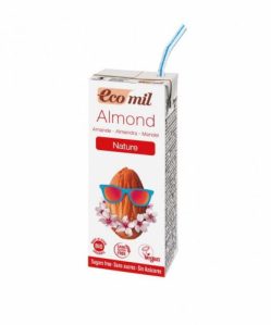Ecomil bio mandulaital hozzáadott édesítő nélkül 200 ml