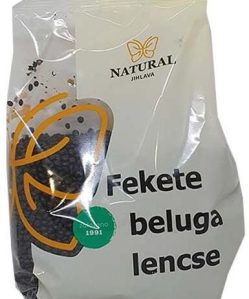 Natural fekete beluga lencse 400 g