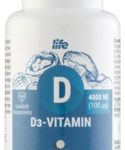 Life d3 vitamin 4000ne filmtabletta 120 db