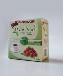 Stevia Fresh édesítőszer vaníliával 40 db