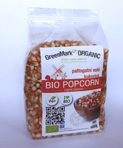 Greenmark bio popcorn 500 g