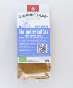 Greenmark bio mézeskalács fűszerkeverék 50 g
