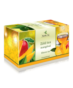Mecsek zöld tea mangóval 20x2g 40 g