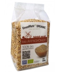 Greenmark bio hántolt árpa 500 g