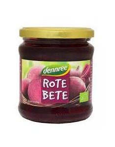 Dennree bio szeletelt cékla üveges 330 g