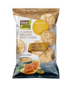 Rice Up chips mézes-mustáros ízű 60 g