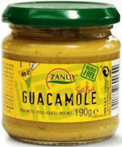 Zanuy guacamole avokádószósz gluténmentes 190 g