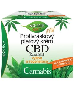 Bione cbd+cannabis ránctalanító arckrém 51 ml