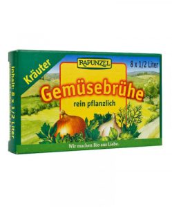 Rapunzel bio zöldségleveskocka fűszeres 84 g
