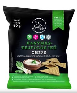 Szafi Free gluténmentes hagymás-tejfölös ízű chips 50 g