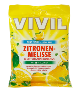 Vivil cukormentes multivitaminos frissítő citromos cukor 60 g