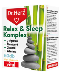 Dr.herz relax and sleep komplex kapszula 60 db