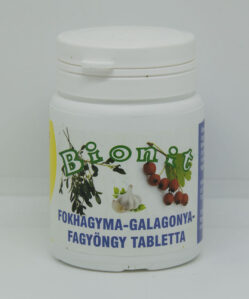 Bionit fokhagyma-galagonya fagyöngy tabletta 150 db