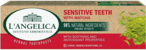 Langelica herbal fogkrém sensitive teeth matcha 75 ml