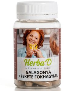 Herba-D galagonya+fekete fokhagyma kapszula 30 db