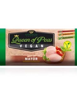 Queen of peas vegán szeletelhető natúr szendvicsfeltét 200 g