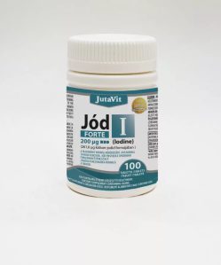 Jutavit jód tabletta 200µg 100 db