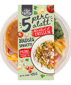 5 perc alatt Spagetti zöldség 425 g