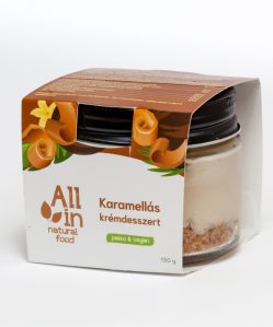 ALL IN Karamellás krémdesszert 130 g