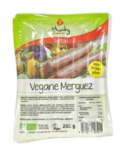 Topas Wheaty BIO vegán rudacskák Merguez 200 g