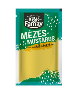 K&K Mézes mustáros öntet 50 ml