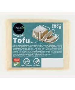 Toffini tofu natúr zacskós 300 g