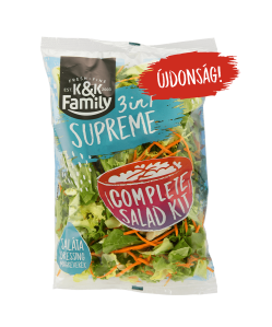 K&K Family 3in1 supreme saláta, öntettel és magmixxel 210 g