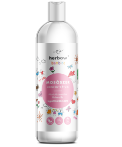Herbow bambino folyékony mosószer koncentrátum univerzális gyümölcsös kert 1000 ml