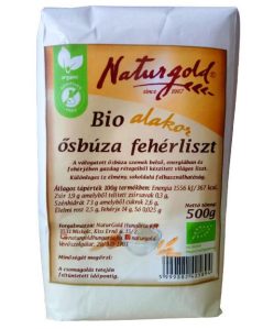 Naturgold bio alakor ősbúza fehérliszt 500 g
