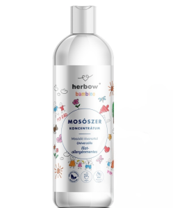 Herbow bambino folyékony mosószer koncentrátum univerzális illat és allergénmentes 1000 ml